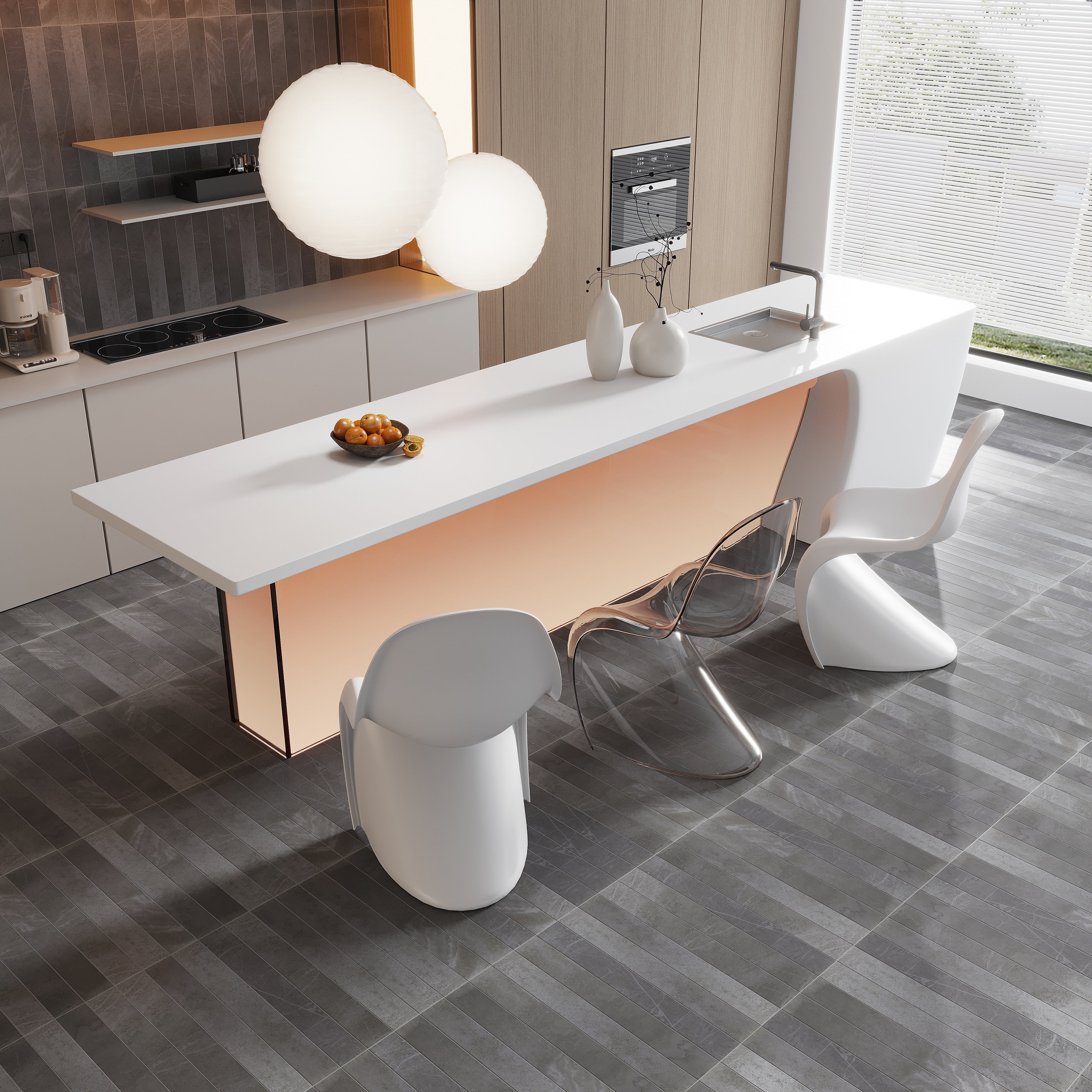 Cordera 3X24 In. Matte Porcelain Plank Wall And Floor Tile 9.68 Sq Ft Case 20 Pack