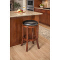 Cordova Black Swivel Counter Height 24 Inch Bar Stool