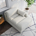 Corduroy Sectional Sofa With Chaise And One Arm