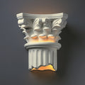 Strick Bolton Fuchs Ceramic 2 Light Column Sconce