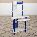 Corner Computer Desk With Hutch