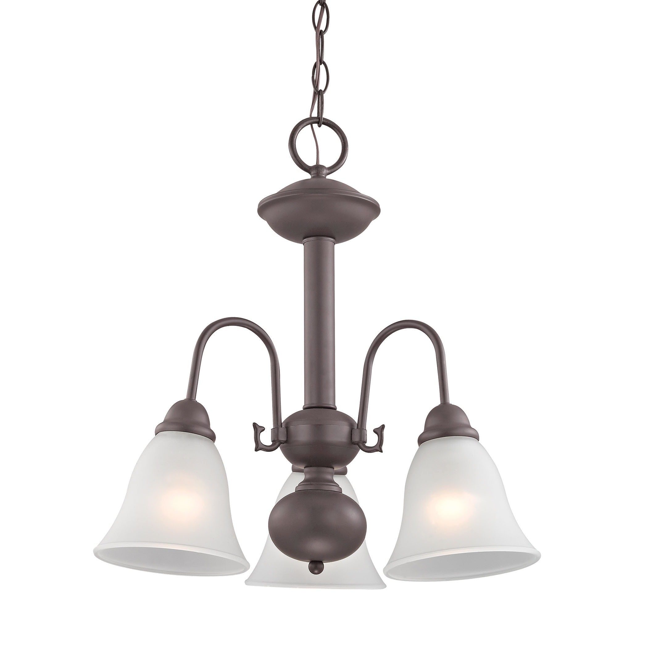 Cornerstone Bellingham 3 Light Chandelier In Oil Rubbed Bronze