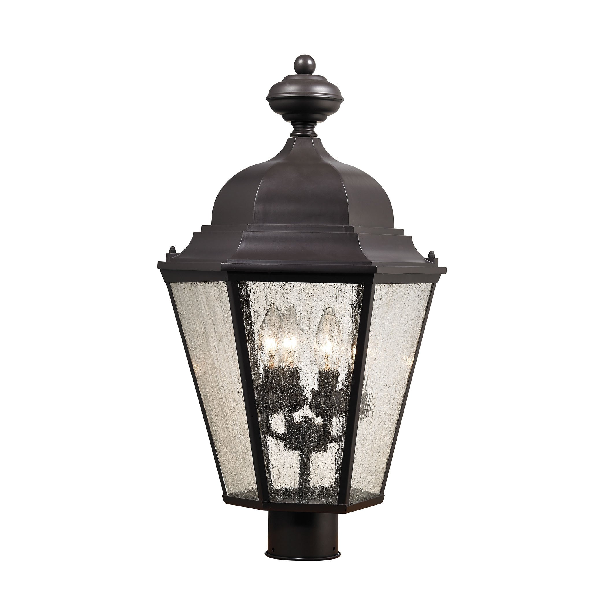 Cornerstone Oil Rubbed Bronze Cotswold 4 Light Exterior Post Lamp