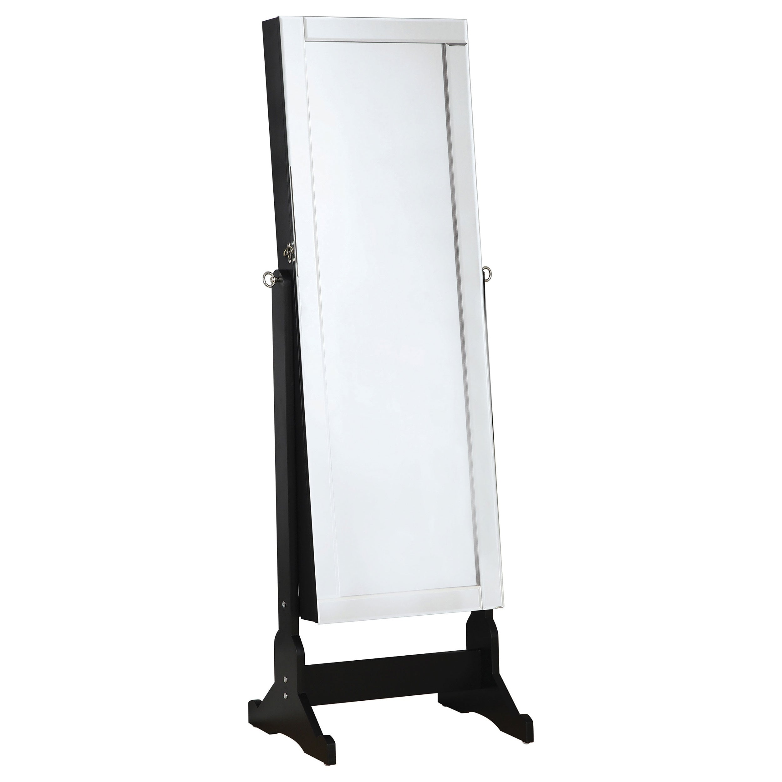 Coaster Company Black Jewelry Cheval Mirror