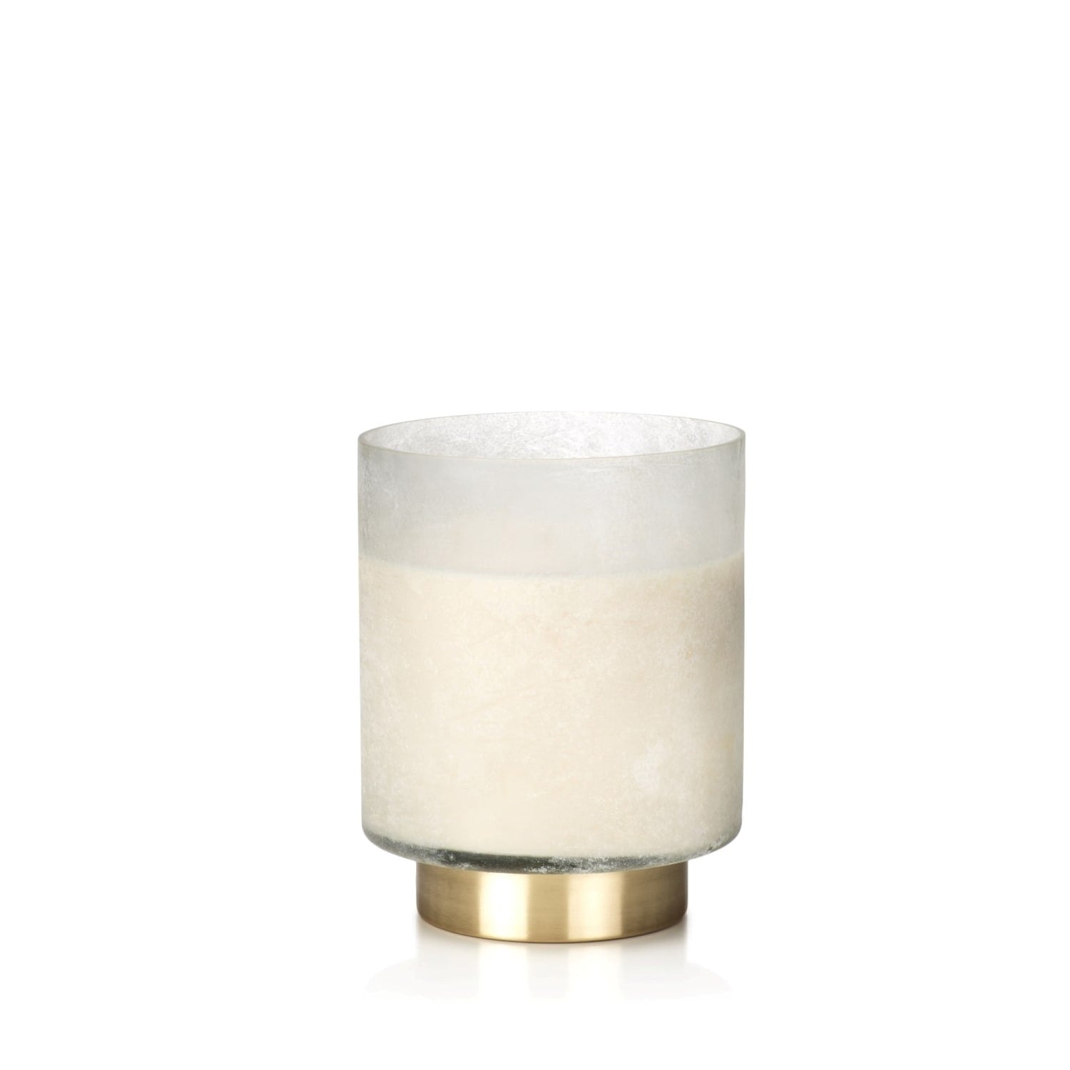 Cortina Large Glass Candle Jar Tobacco Flower Scent White