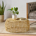 Cortlandt Modern Aluminum Mesh Coffee Table By Christopher Knight Home