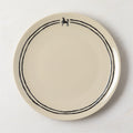 Corvo 3-Piece White and Black Patterned Dinnerware Set with Pasta Bowl by Ackerman