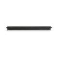 Cosette Tray Iron Extra Long Low Profile Aged Iron Patina Decorative Centerpiece Iron Grey