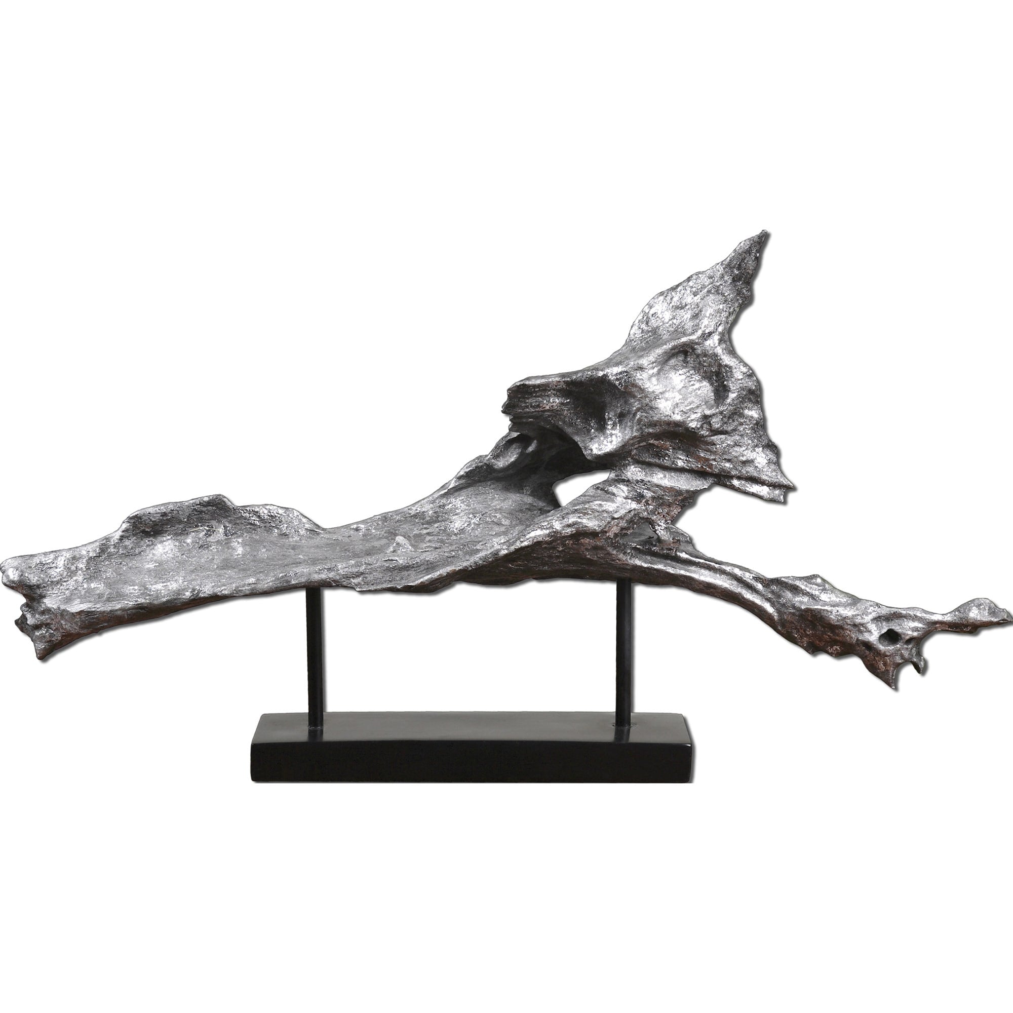 Uttermost Cosma Antiqued Metallic Silver Sculpture
