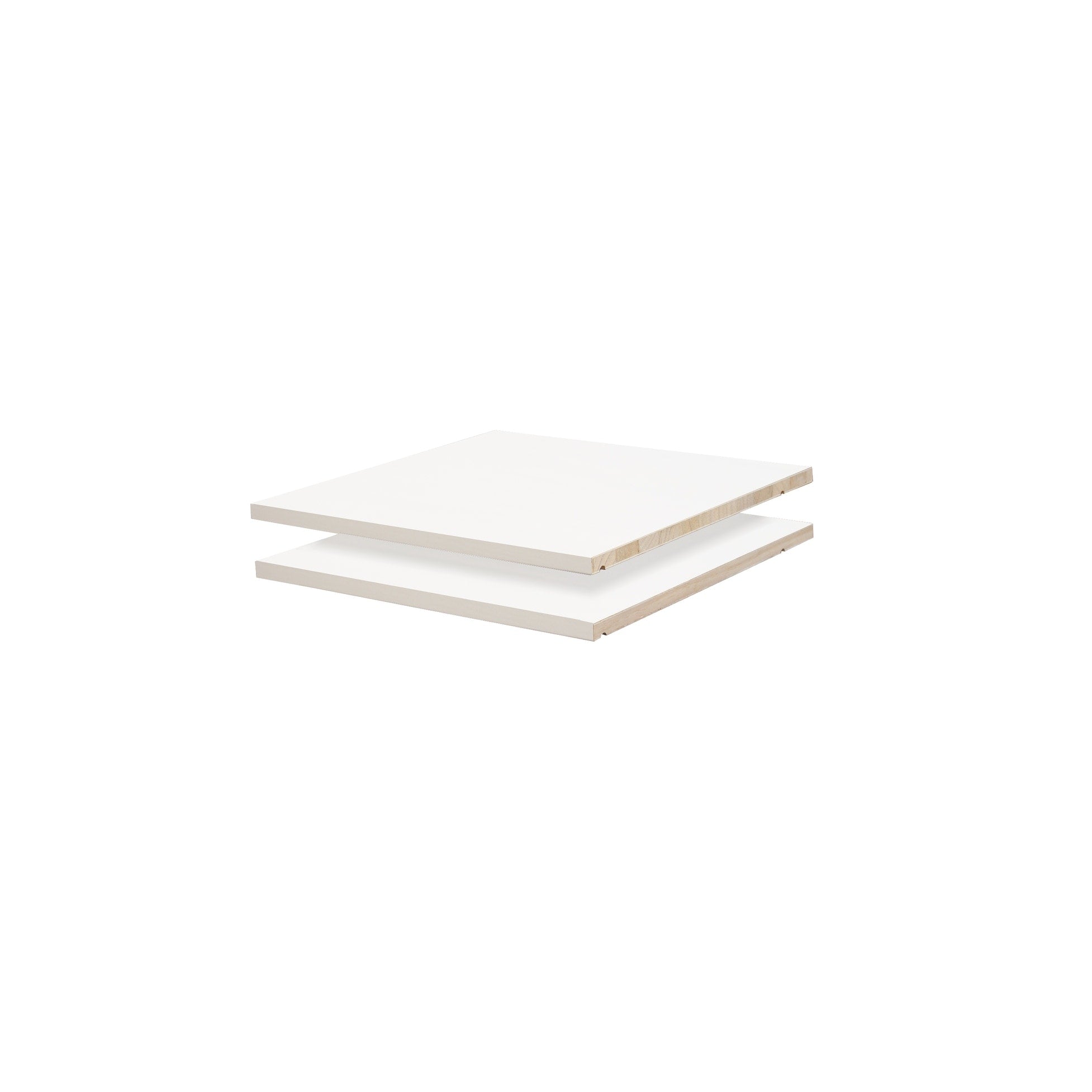 Cosmo Metro Universal Wardrobe Armoire Optional Shelves Pack Of 2 17.5 W X 17.25 D X 0.75 H