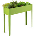 Costway 40X12 Outdoor Elevated Garden Plant Stand Raised Tall