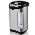 Costway 5 Liter Lcd Water Boiler And Warmer Electric Hot Pot Kettle Hot Water Dispenser Black And Metal Silver