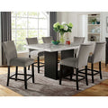 Furniture Of America Cots 7 Piece Counter Height Dining Set