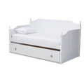 Cottage Farmhouse Daybed With Trundle