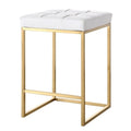Cottman Gold Leather 26 Bar Stool N A