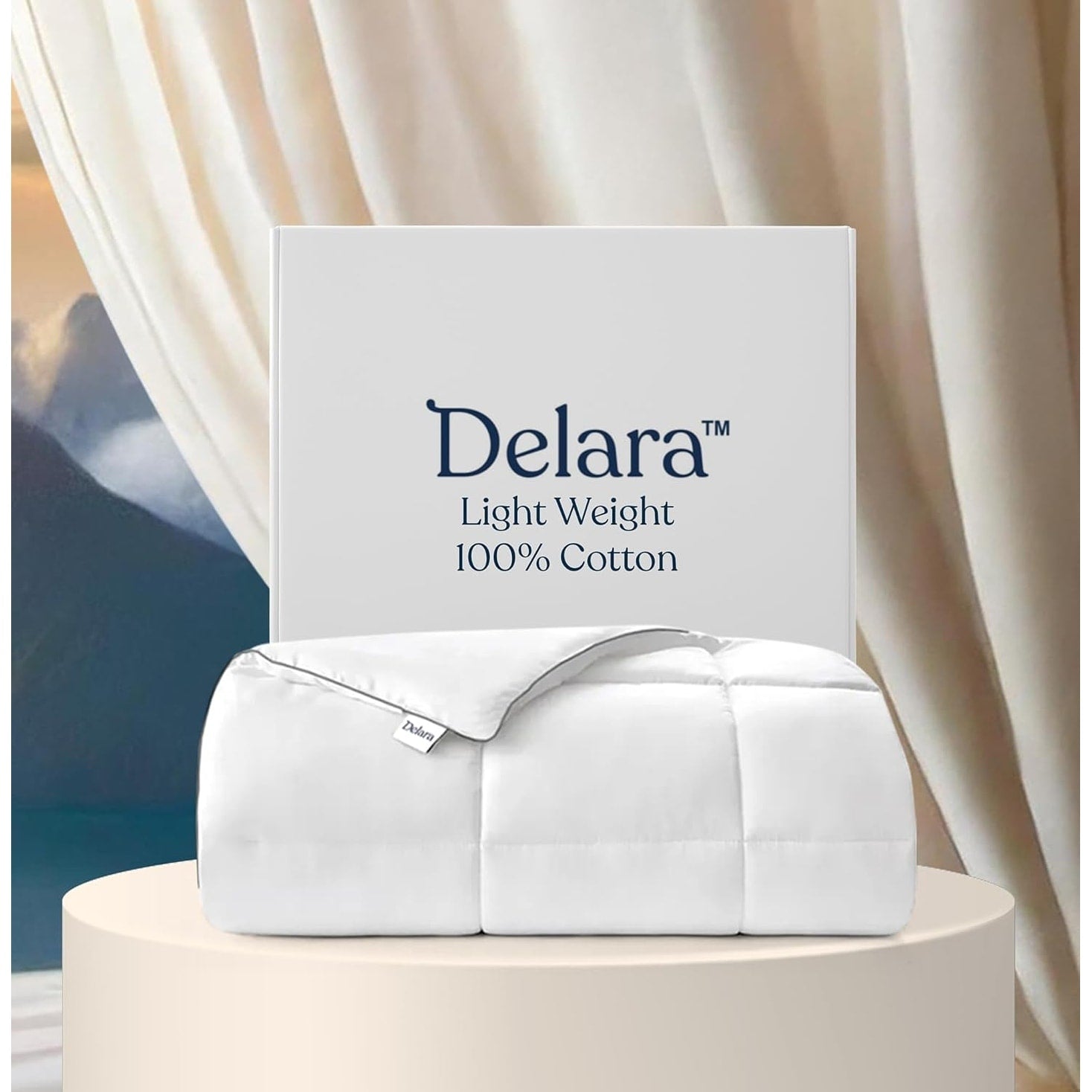 Cotton Air Duvet Insert All Season Organic Cotton Shell
