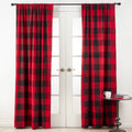 Cotton Buffalo Plaid Curtains