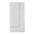 Cotton Dinner Napkins With Embroidered Border Design Set Of 4