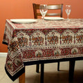 Hand Block Print Floral Tapestry Paisley Elephant Cotton Bedspread Coverlet Beach Sheet Dorm Decor Red Twin Full