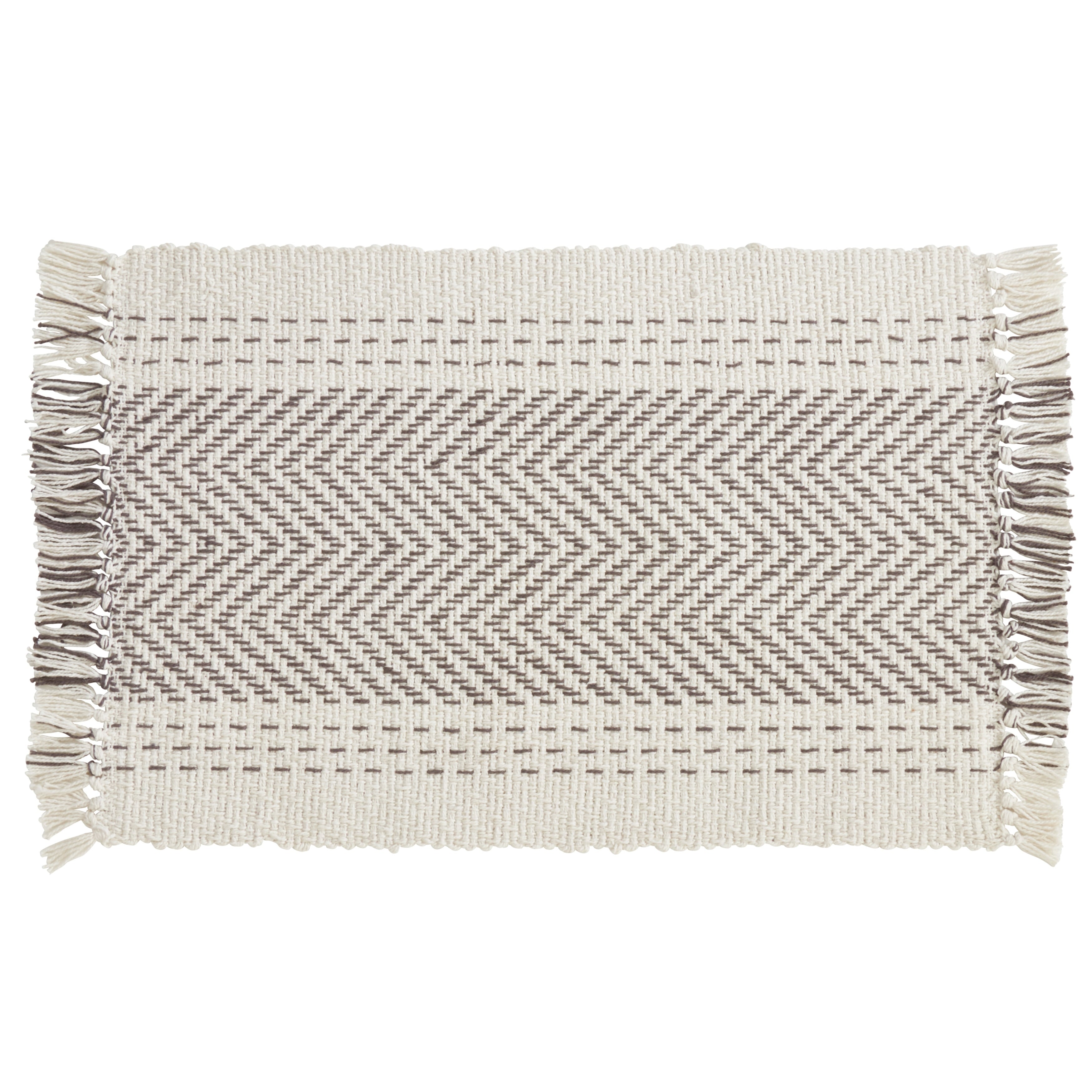 Cotton Kantha Stitch Design Placemats Set Of 4