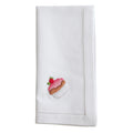 Cotton Napkins With Embroidered Cupcake Design Set Of 6