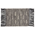 Cotton Placemats With Dashed Stitch Design Set Of 4