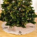 Beaded Xmas Tree Design Stocking Or Tree Skirt