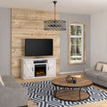 Cottonwood Fireplace Tv Stand For Tvs Up To 55 White