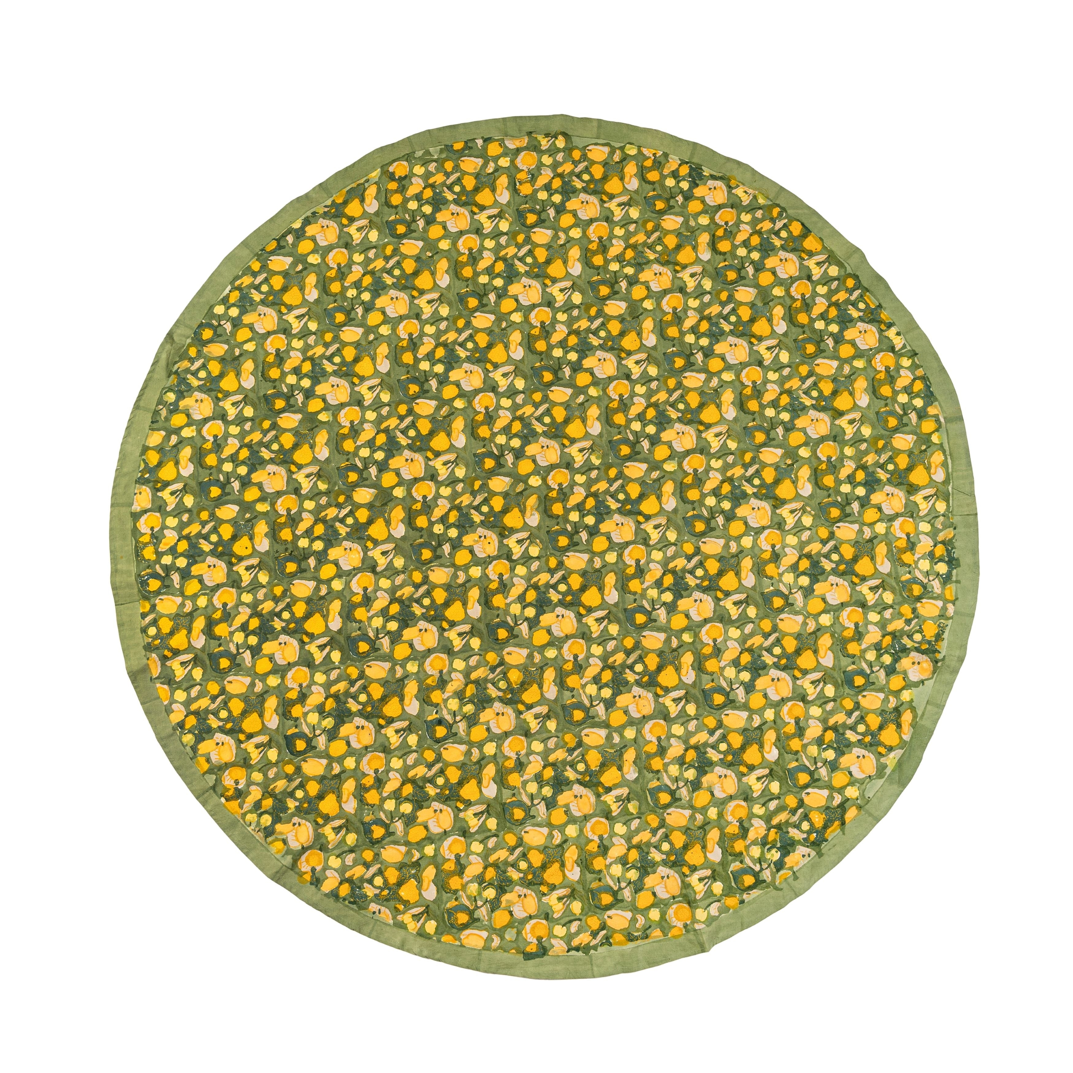 Couleur Nature Fruit 90 Inch Round Tablecloth