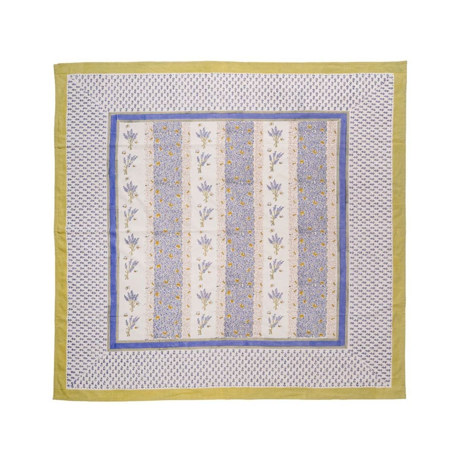Couleur Nature Lavender Bouquet Tablecloth Purple