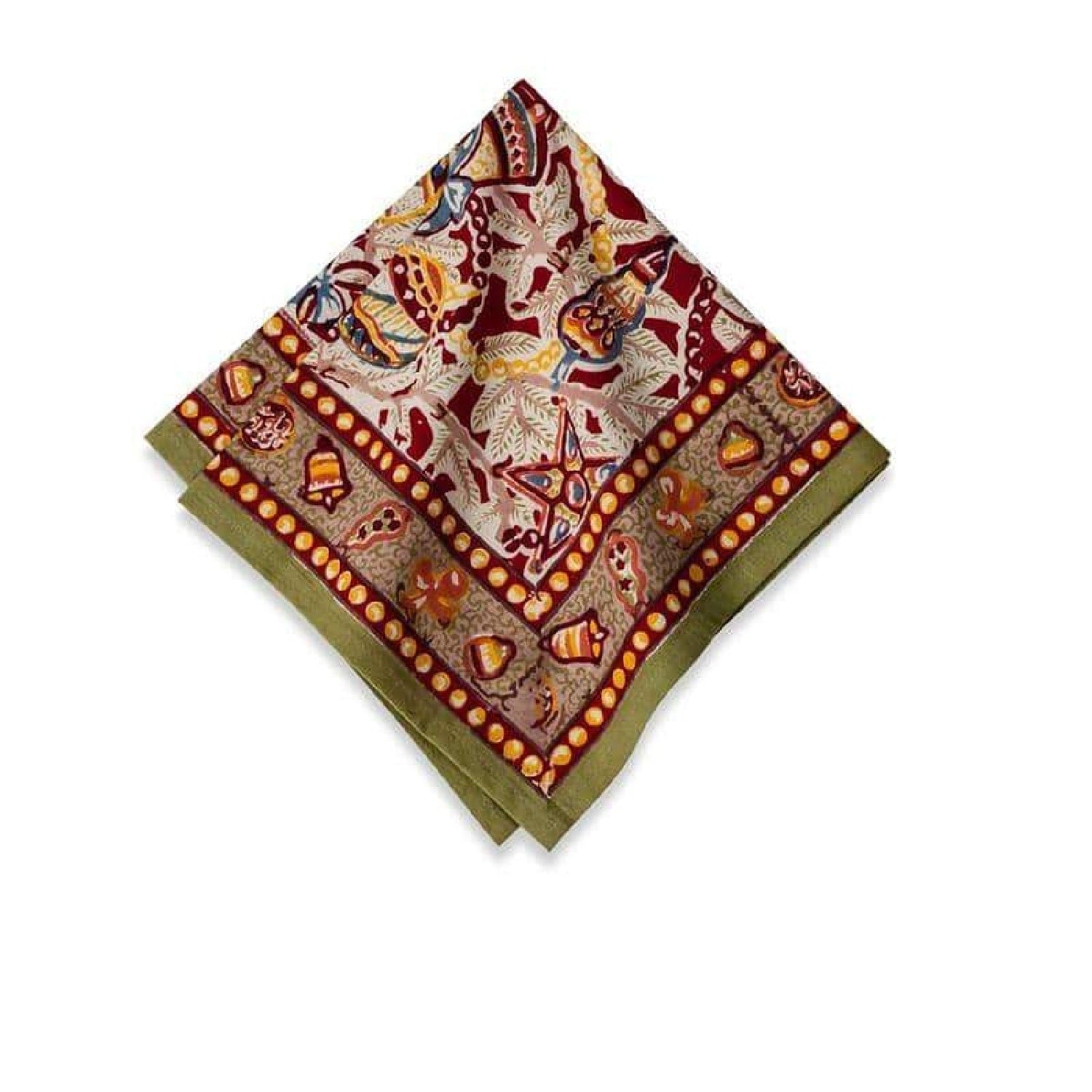 Couleur Nature Noel Napkin Set Of 6