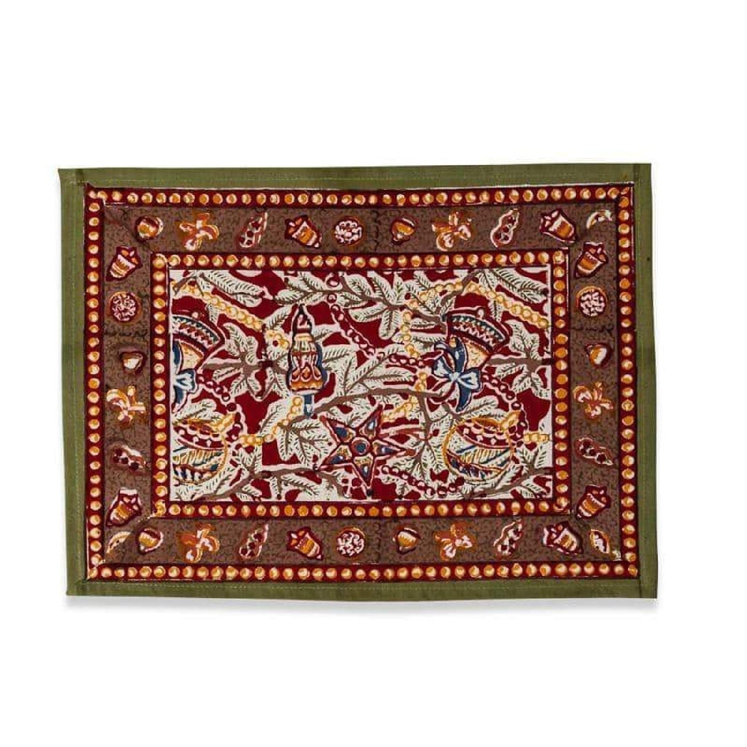 Couleur Nature Noel Placemats Set Of 6