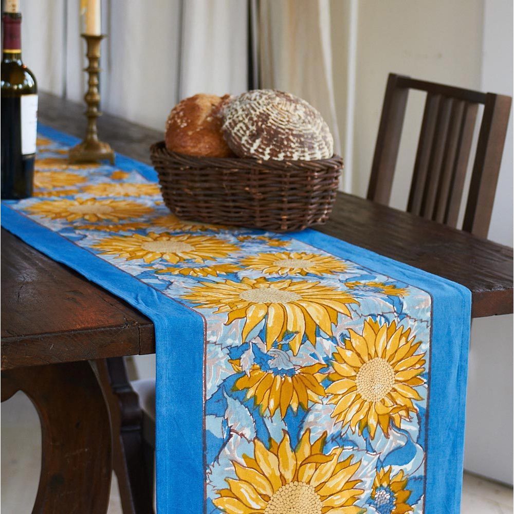 Couleur Nature Sunflower Table Runner