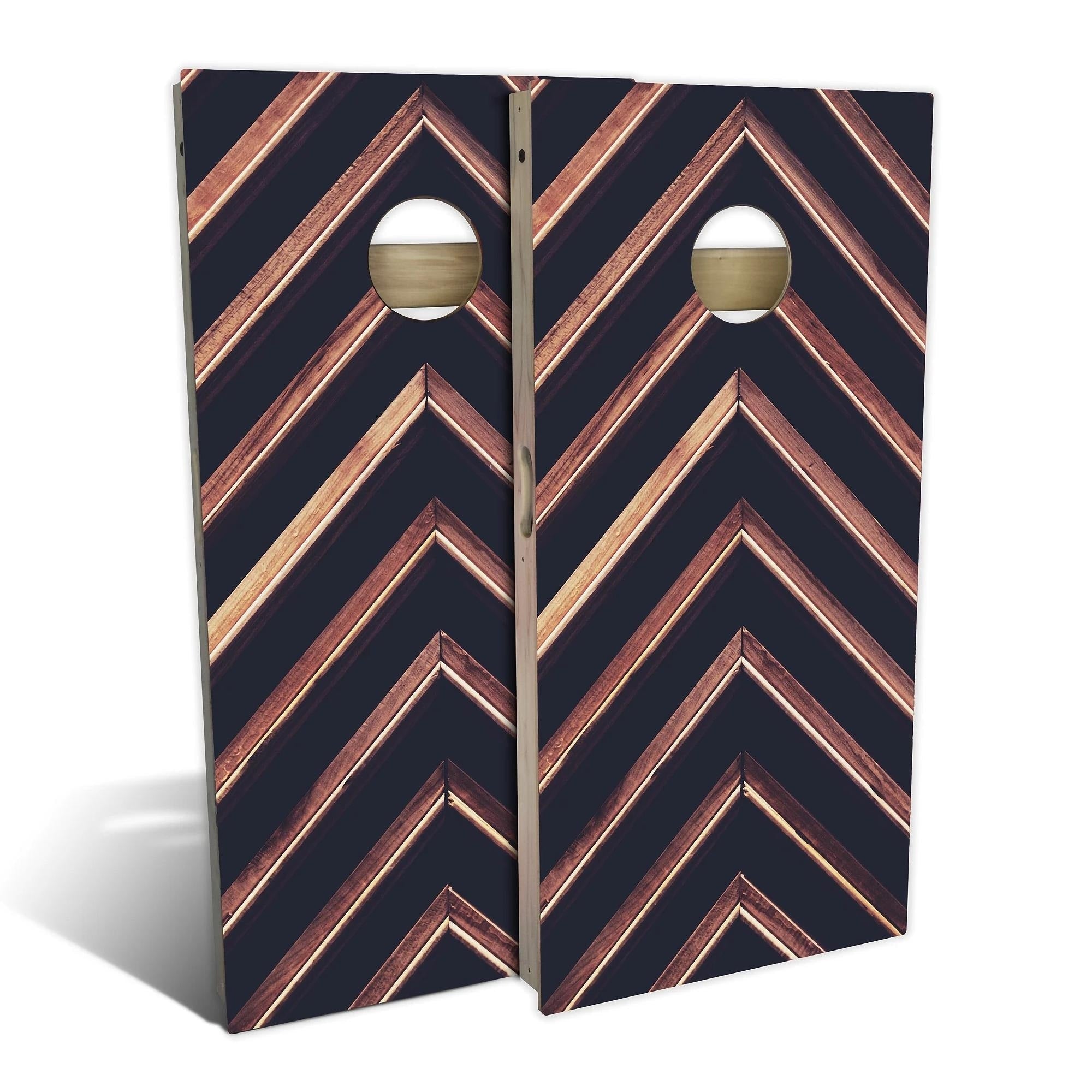 Country Living Angled Plank Cornhole Set Choose Your Size