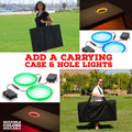 Country Living Black Nail Cornhole Set Choose Your Size