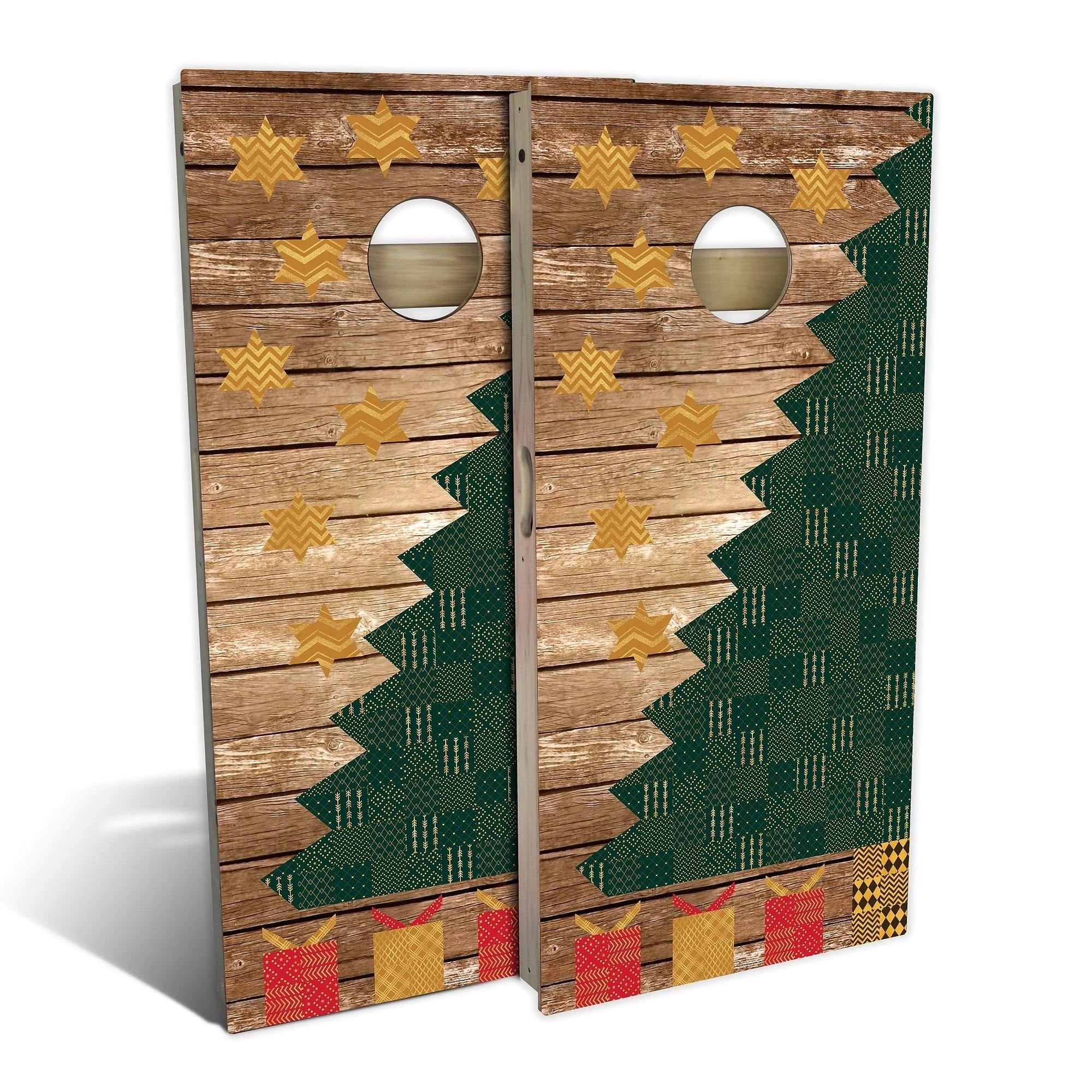 Country Living Christmas Tree Cornhole Set Choose Your Size