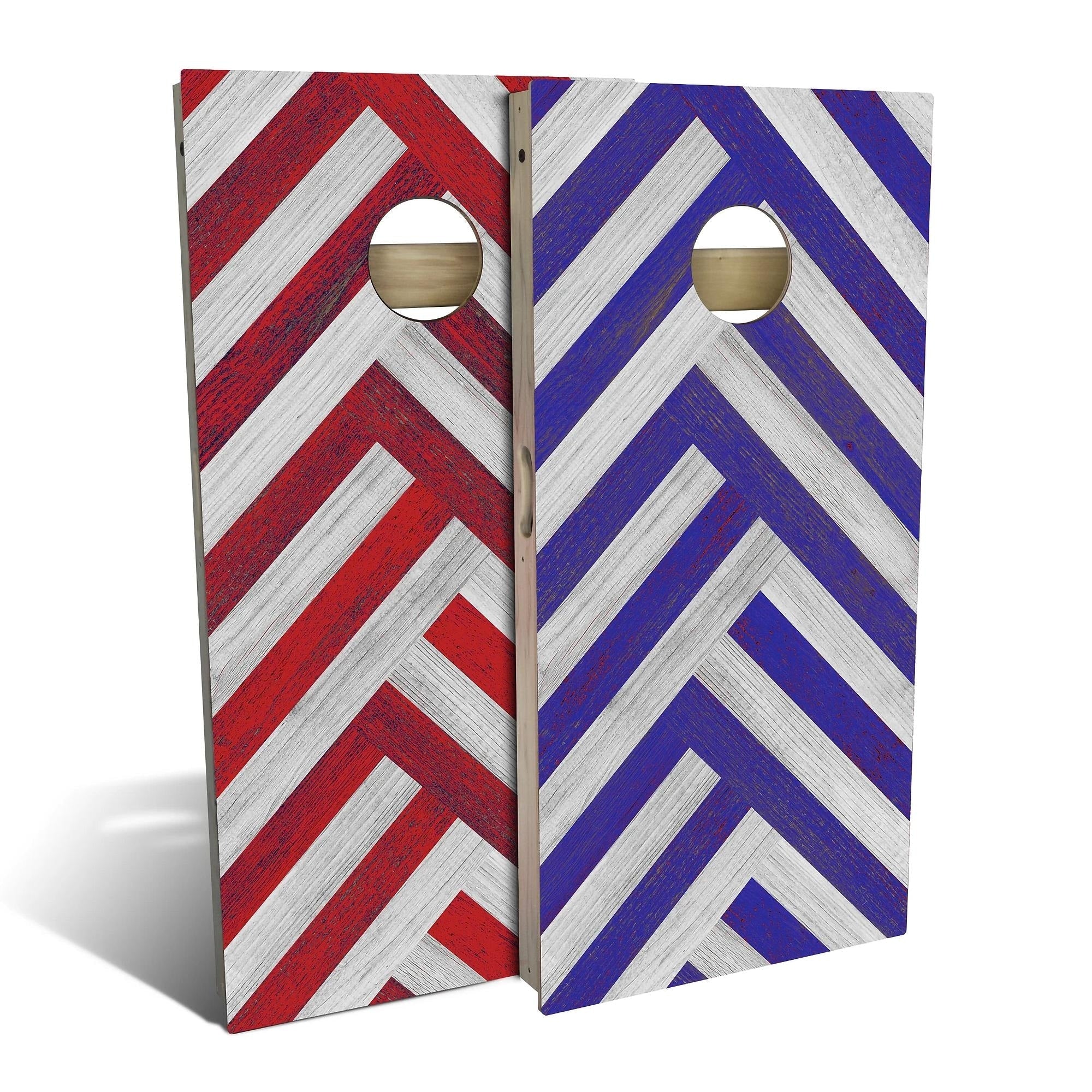 Country Living Red And Blue Cornhole Set Choose Your Size