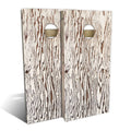 Country Living Rustic White Chipped Cornhole Set Choose Your Size