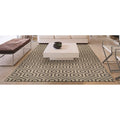Couristan Bowery Ainslie Ivory Grey Wool Area Rug 34 X 54