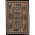 Couristan Recife Tamworth Cocoa And Black Rug 2 X 37