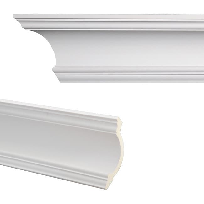 Cove 7.3 Inch Crown Molding 8 Pieces
