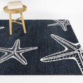 Cove Coastal Starfish Area Rug 53 X 7