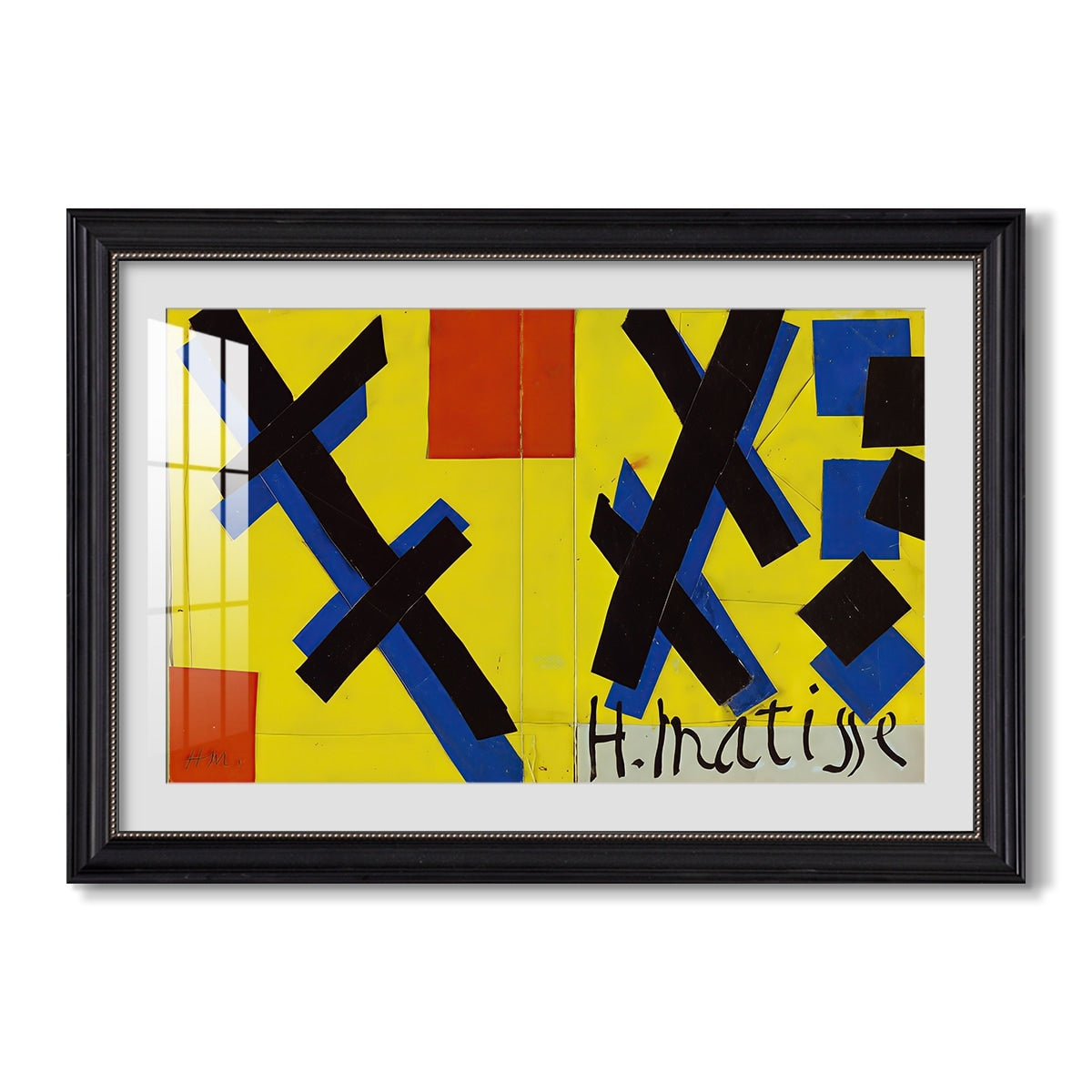 Cover Design For Matisse His Art 1951 Henri Matisse Custom Framed Print