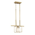 Cowen 3 Light Island Chandelier Brushed