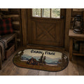Cozy Cabin Cabin Time Rubber Back Accent Rug 20 X44 Oval