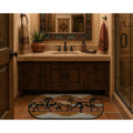 Cozy Cabin Gallop Rubber Back Accent Rug 20 X44 Oval
