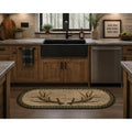Cozy Cabin Trophy Rack Accent Rug 20 X44