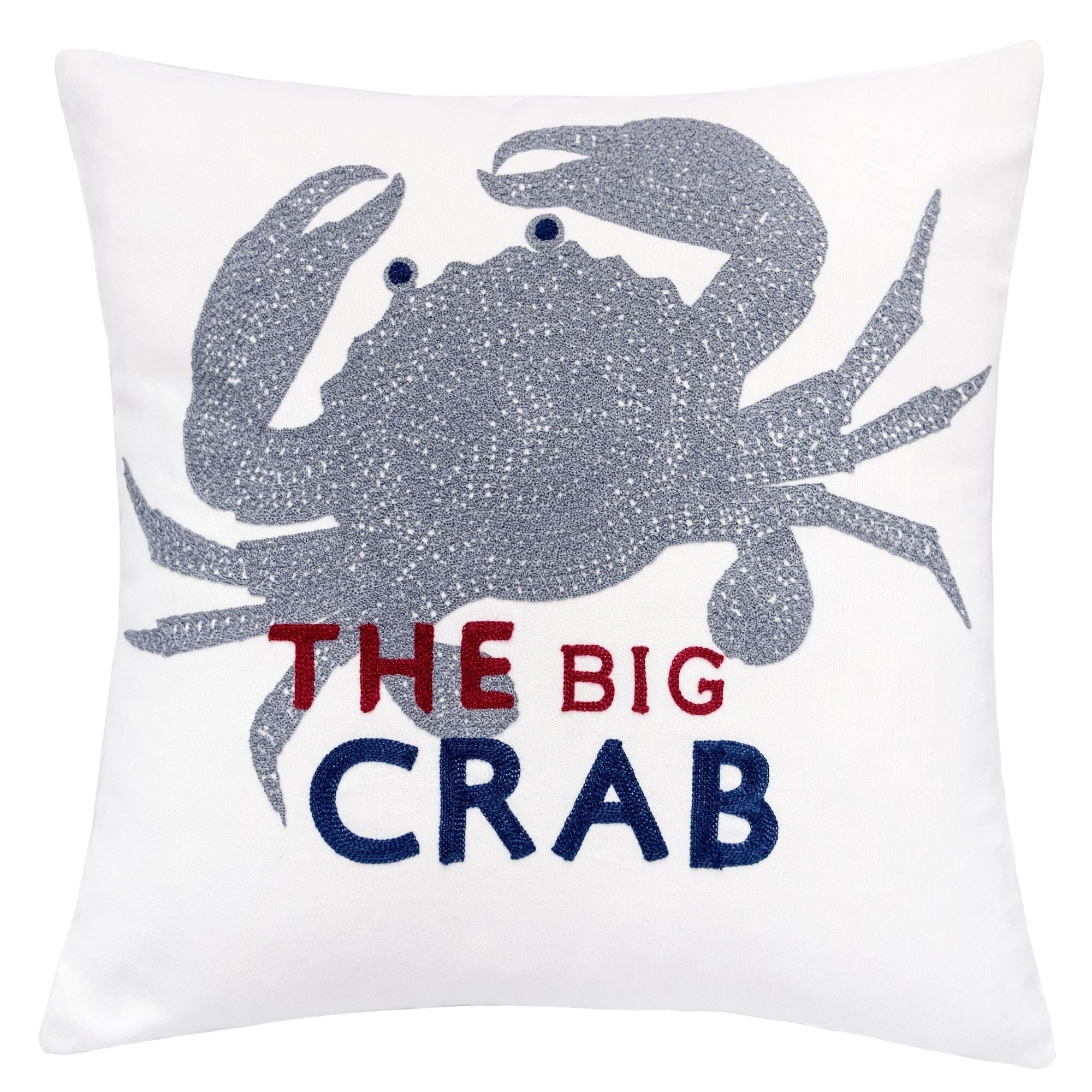 Crab 20 Square Decorative Throw Pillow