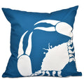 Crab Dip Animal Print 18 Inch Throw Pillow