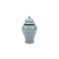 Crackle Medium Temple Decorative Jar